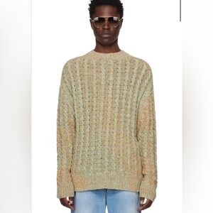 Acne Studios Green Crewneck Sweater